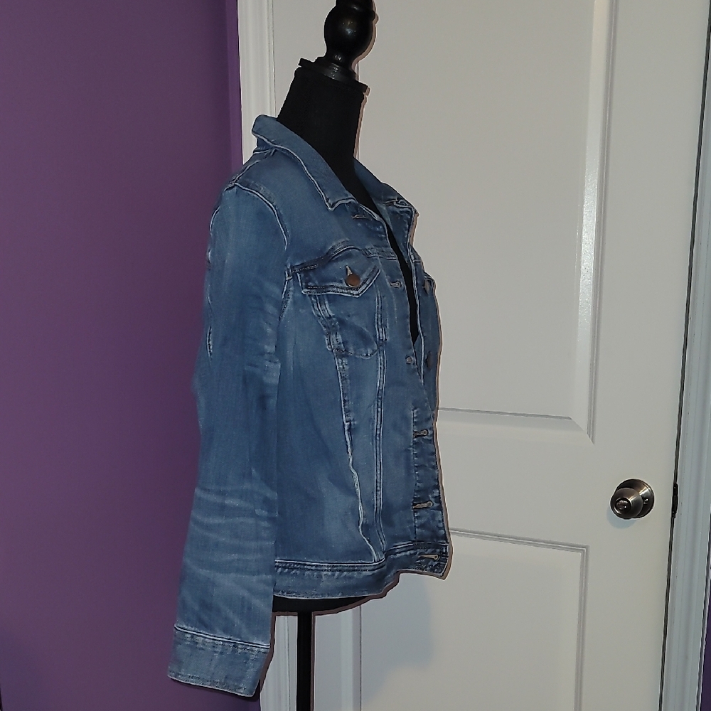 Lane Bryant Light Blue Denim Jacket Sz: 18 - Picture 4 of 8